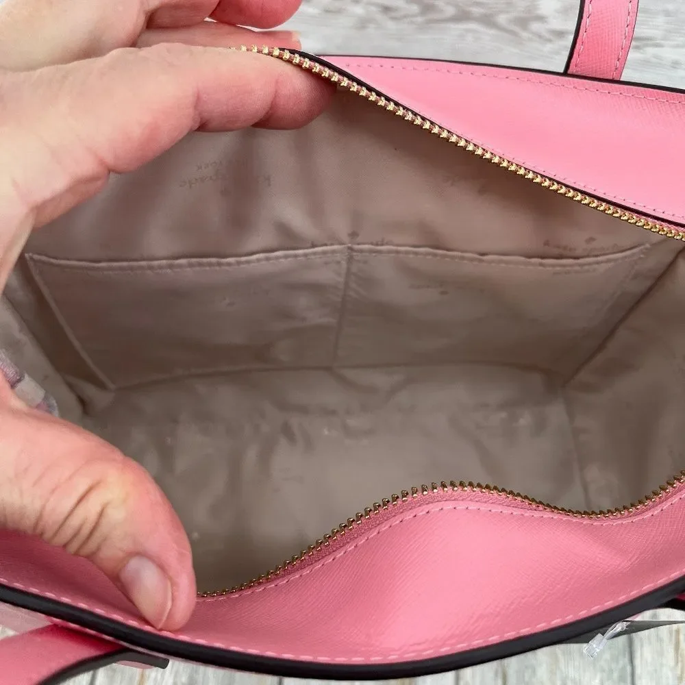 Kate Spade Staci Medium Tote Shoulder Bag Purse Pink